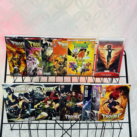 Phoenix Resurrection 1-5 & 7 Lee Inhyuk Variants Lot Jean Grey X-Men - Picture 1 of 8